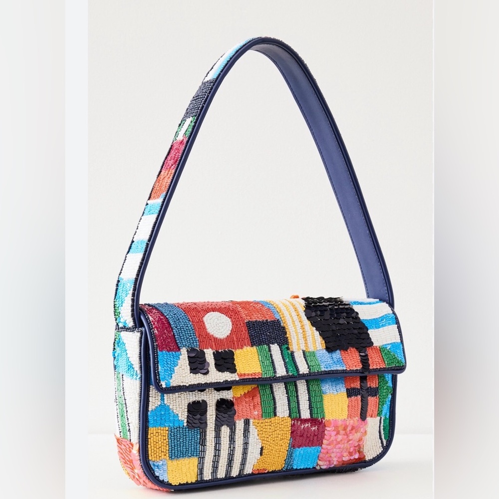 SOLD STAUD Tommy beaded bag